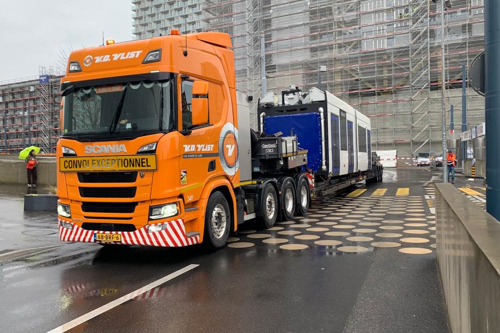 A Lausanne Tramway Transport