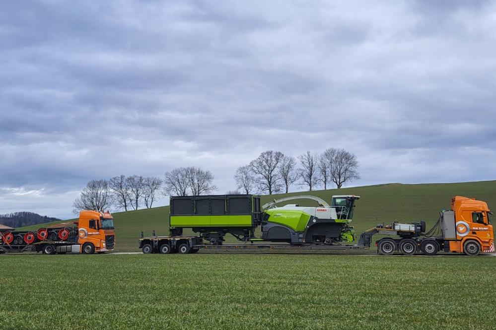 A Prototype Claas Combine