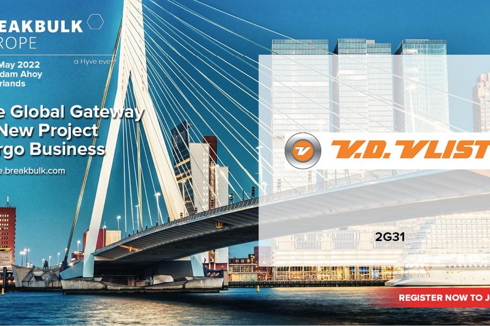 Van der Vlist at Breakbulk Europe