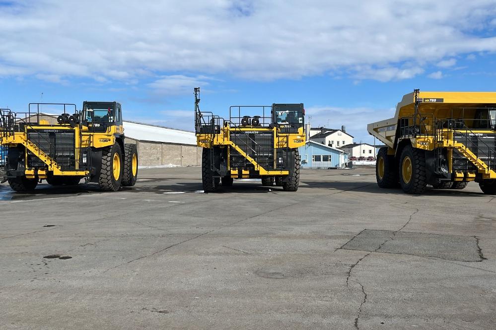 Komatsu’s on the (water)way