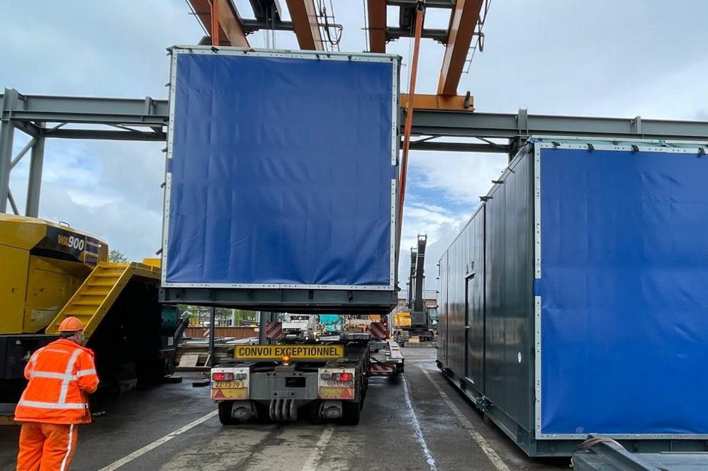 Moving Giant Gensets