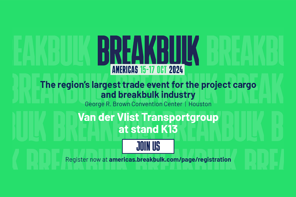 Visit us at Breakbulk Americas