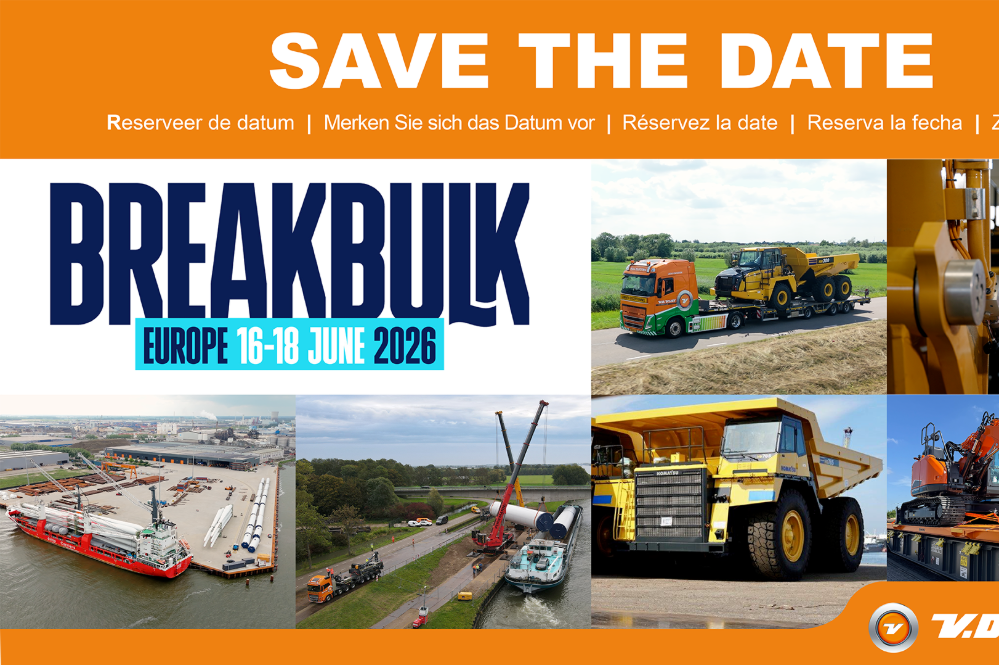 Visit us at Breakbulk Europe 2026