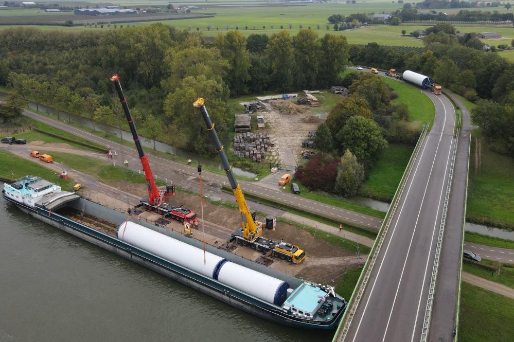 The Logistical Power behind Wind Farm Goyerbrug